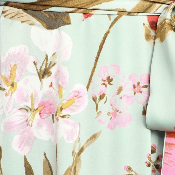 Lulus dress! Teal and coral colors. Perfect for weddings. Only worn once. - Picture 5 of 5